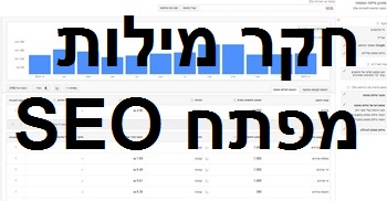 חקר מילות מפתח – קידום אורגני